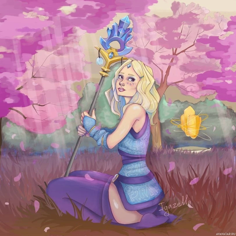 Изображения Crystal Maiden из Dota 2