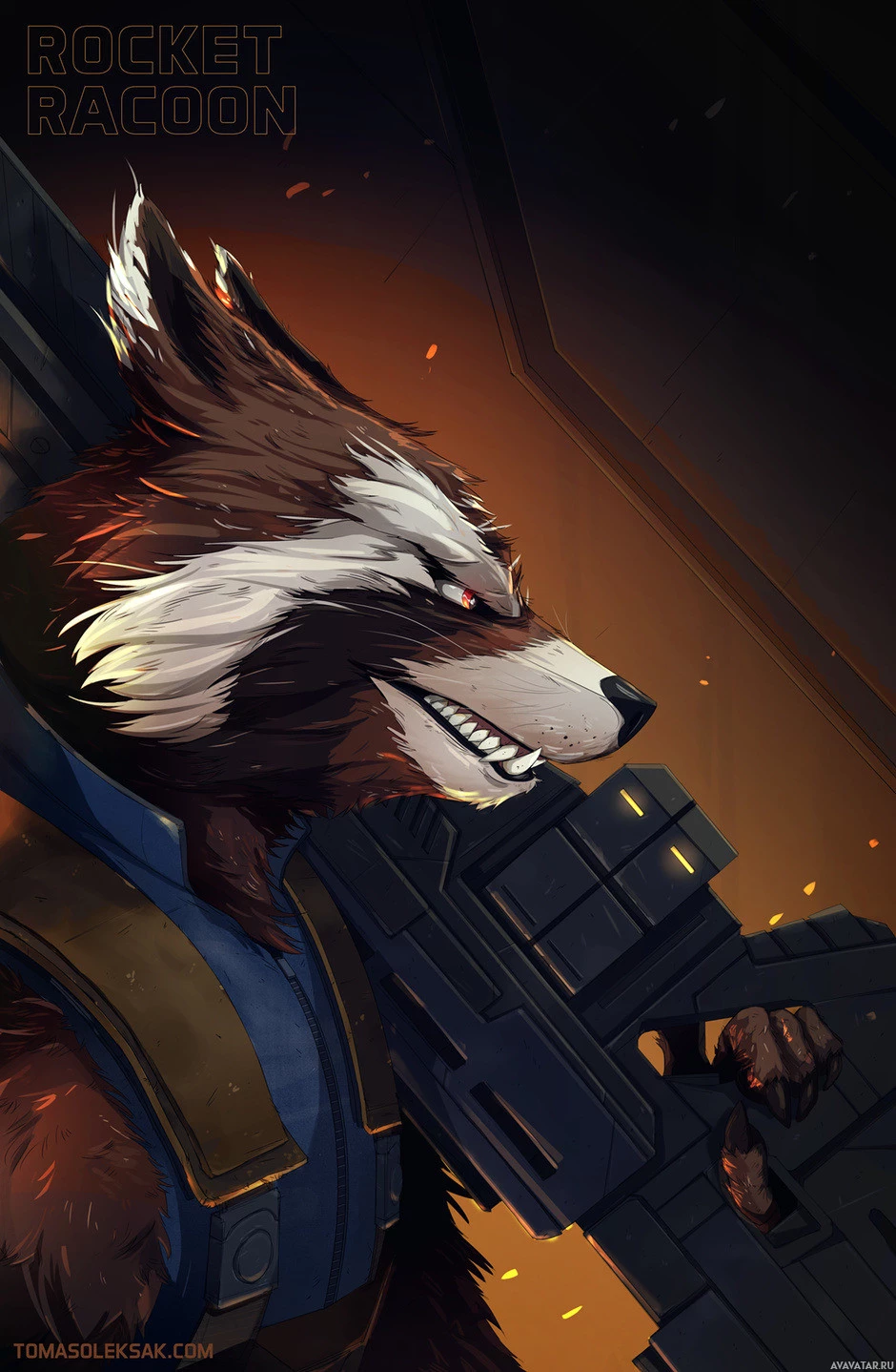 Незабываемый Rocket Raccoon