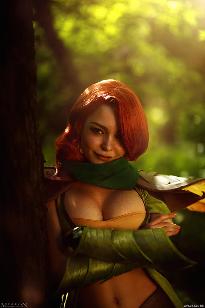 Windranger, героиня, стреляющая стрелами из Dota 2