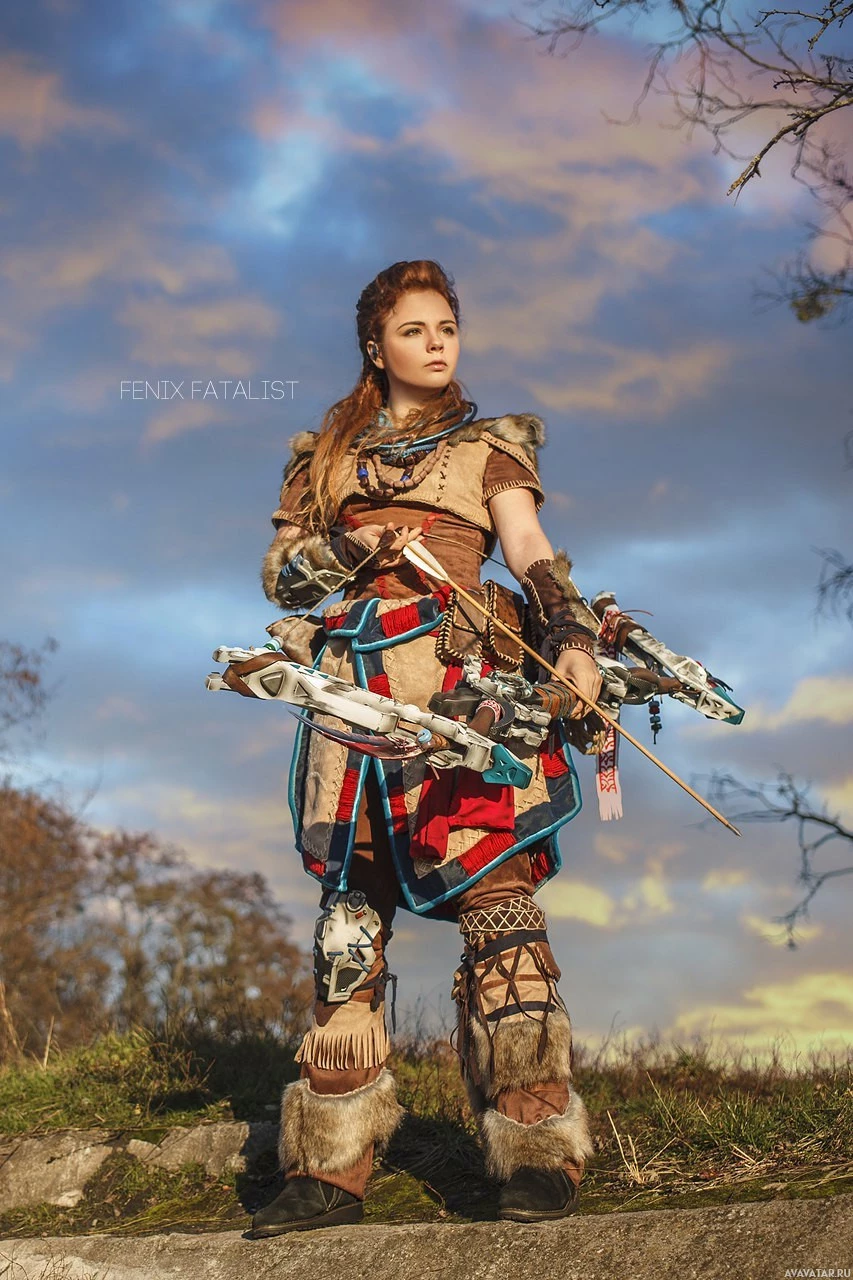 Элой, главный герой Horizon Zero Dawn