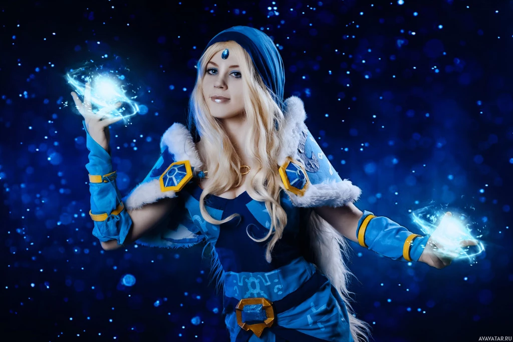 Композиция Crystal Maiden из Dota 2