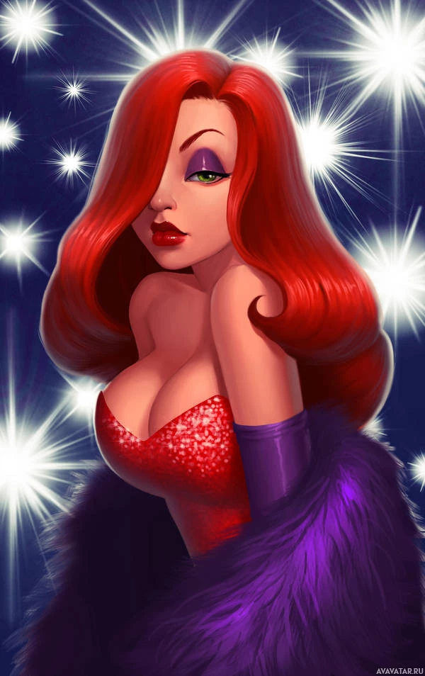 Вдохновленный кроликом Jessica Rabbit