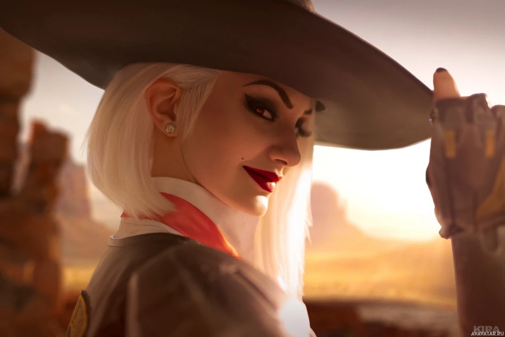 Стильный внешний вид Ashe от Overwatch