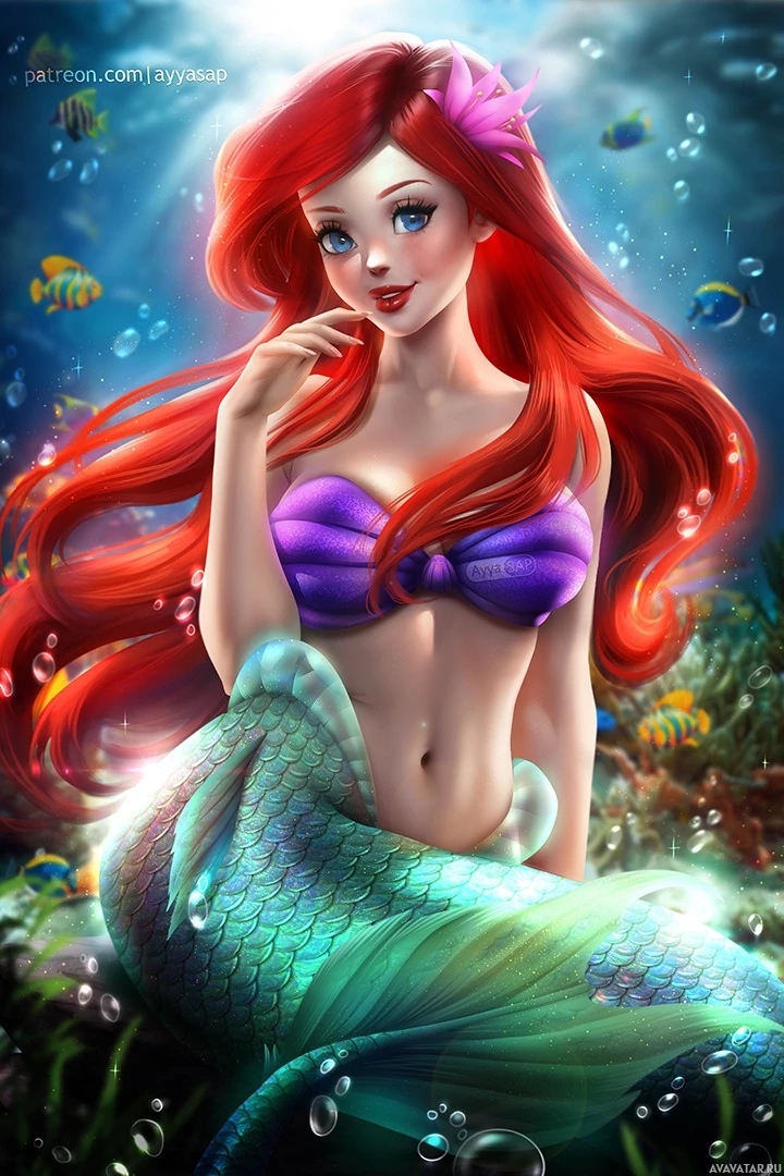 Водная красота The Little Mermaid