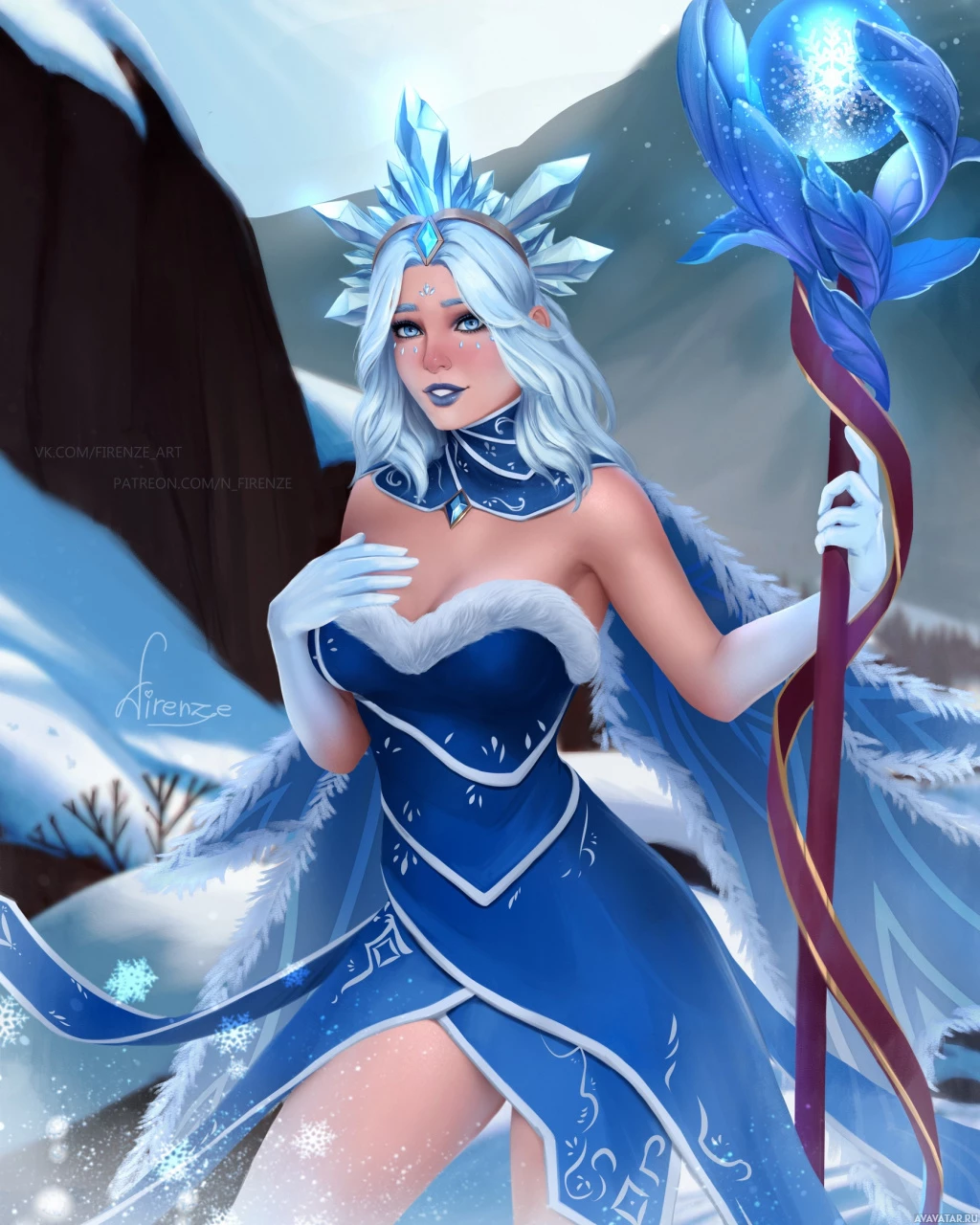 Костюм Dota 2 Crystal Maiden