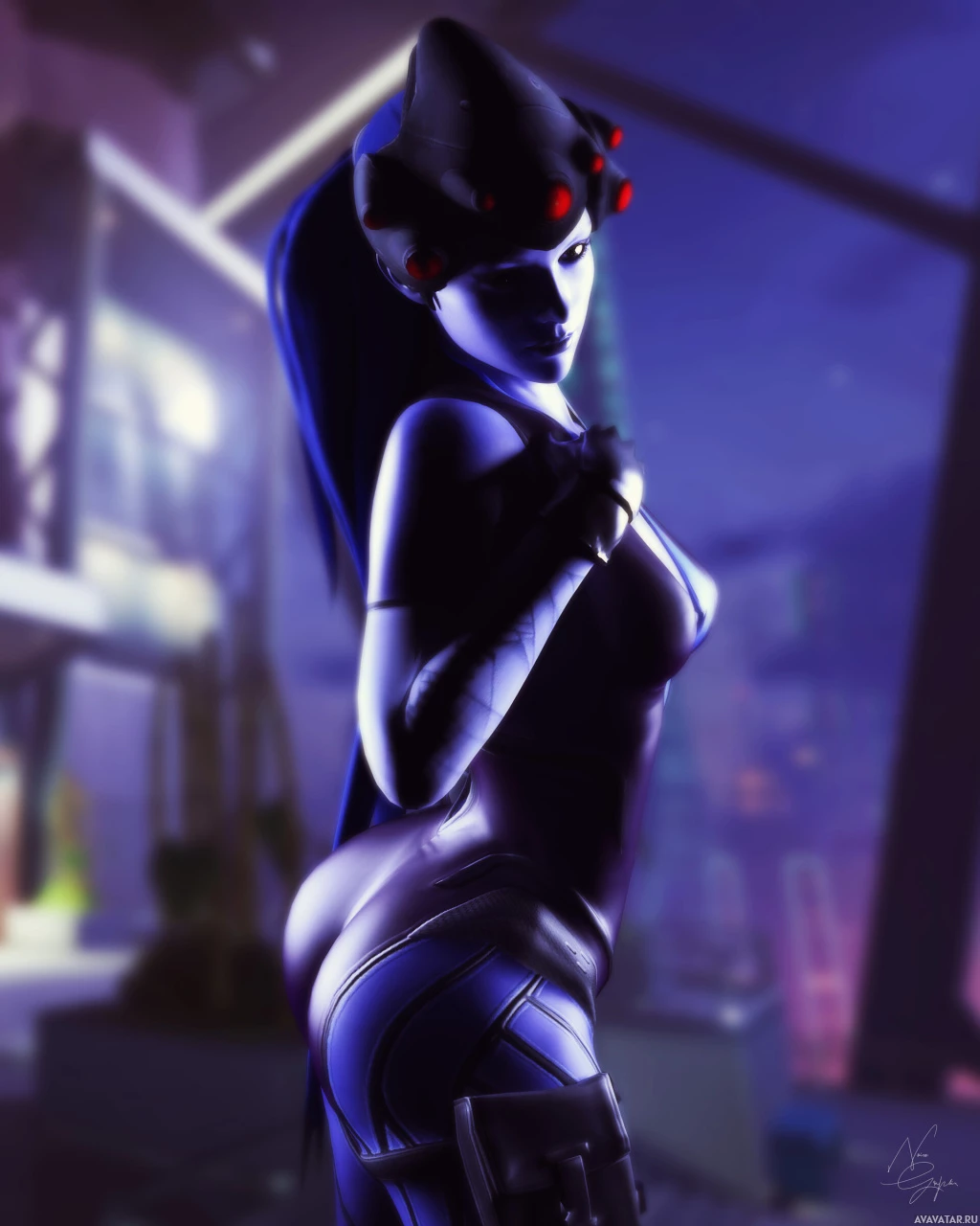 Футурологический герой Widowmaker