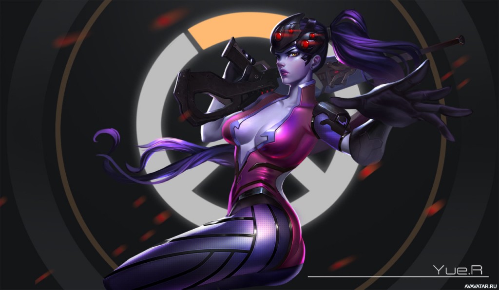 Развлечения от метели Overwatch и Widowmaker