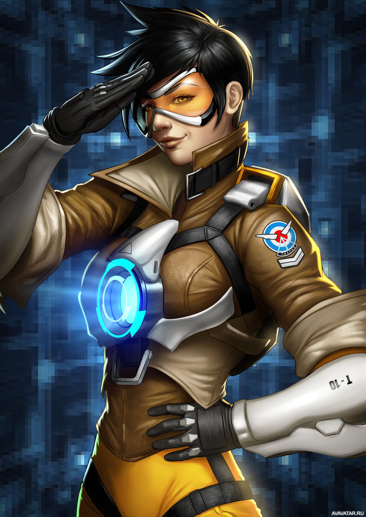 Персонаж Overwatch Tracer