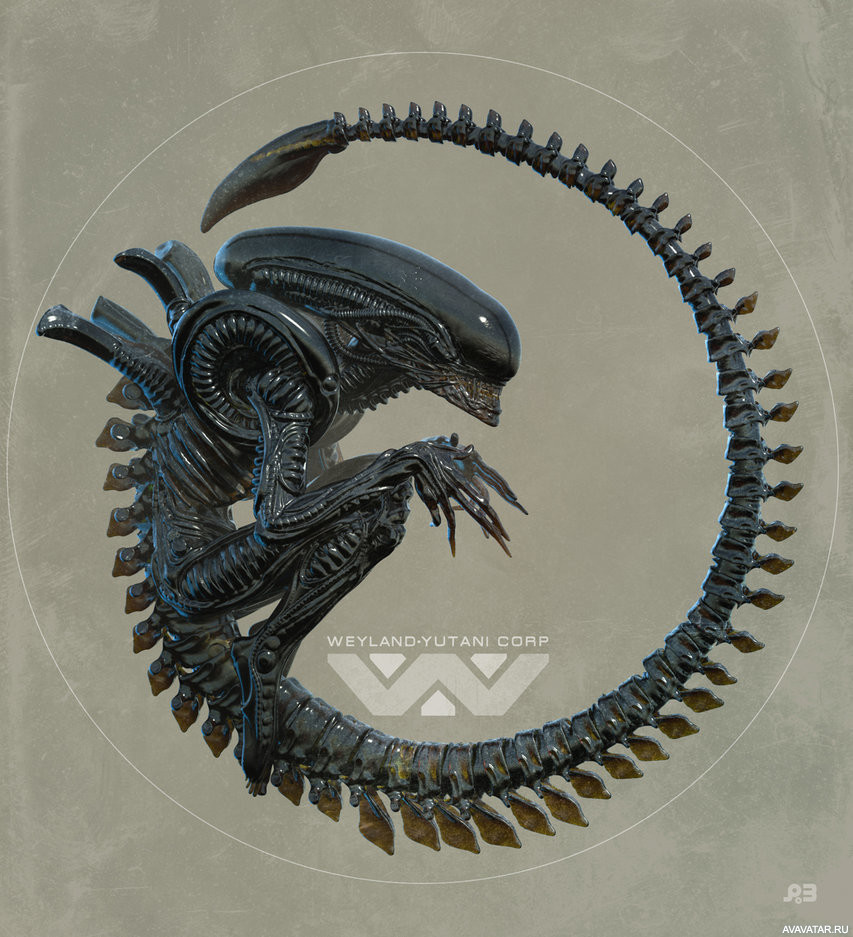 Alien Xenomorph хвост