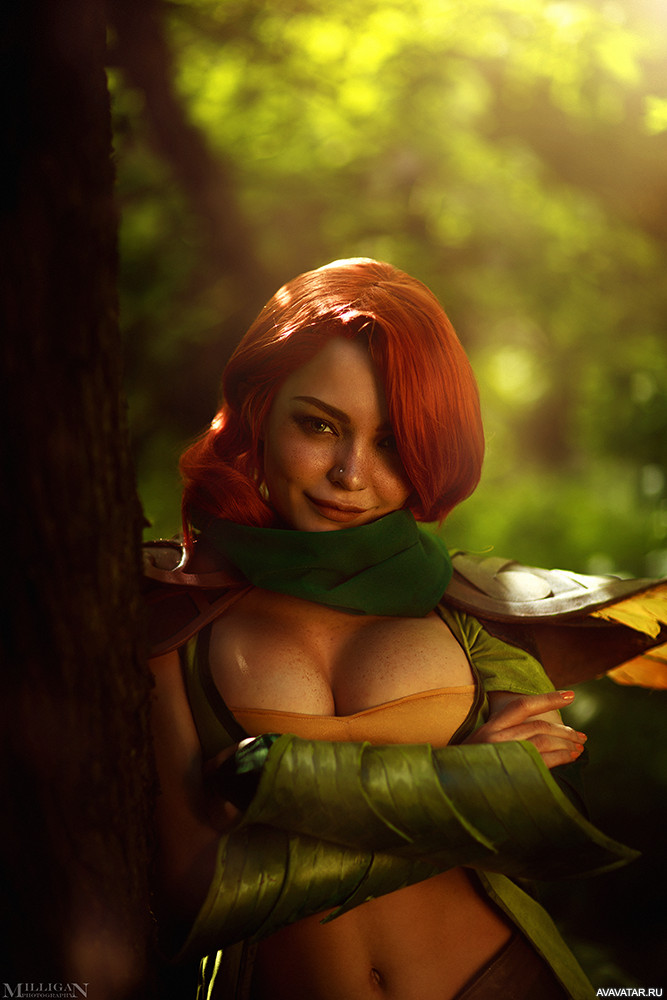 Windranger, героиня, стреляющая стрелами из Dota 2