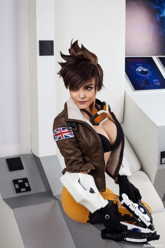 Tracer Cosplay Costume Overwatch Cosplays Pornhd6k 1