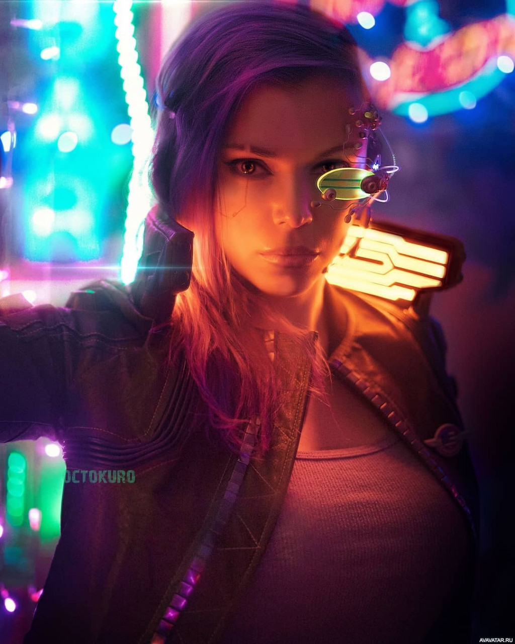 Cyberpunk style girl фото 93