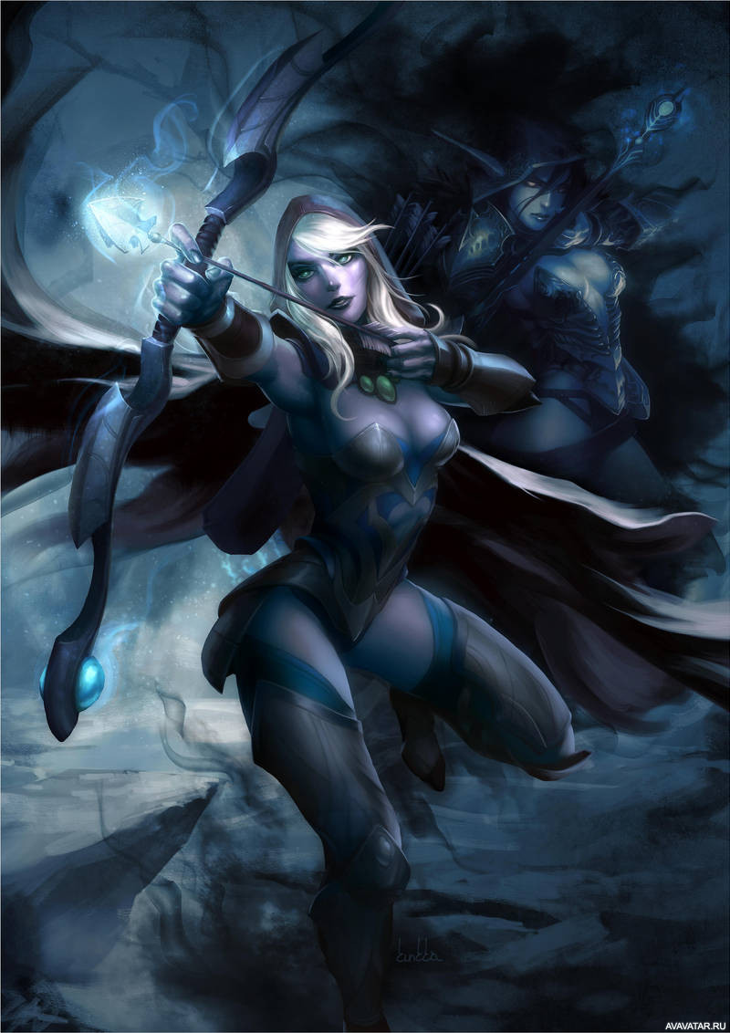 Dota drow ranger art фото 89