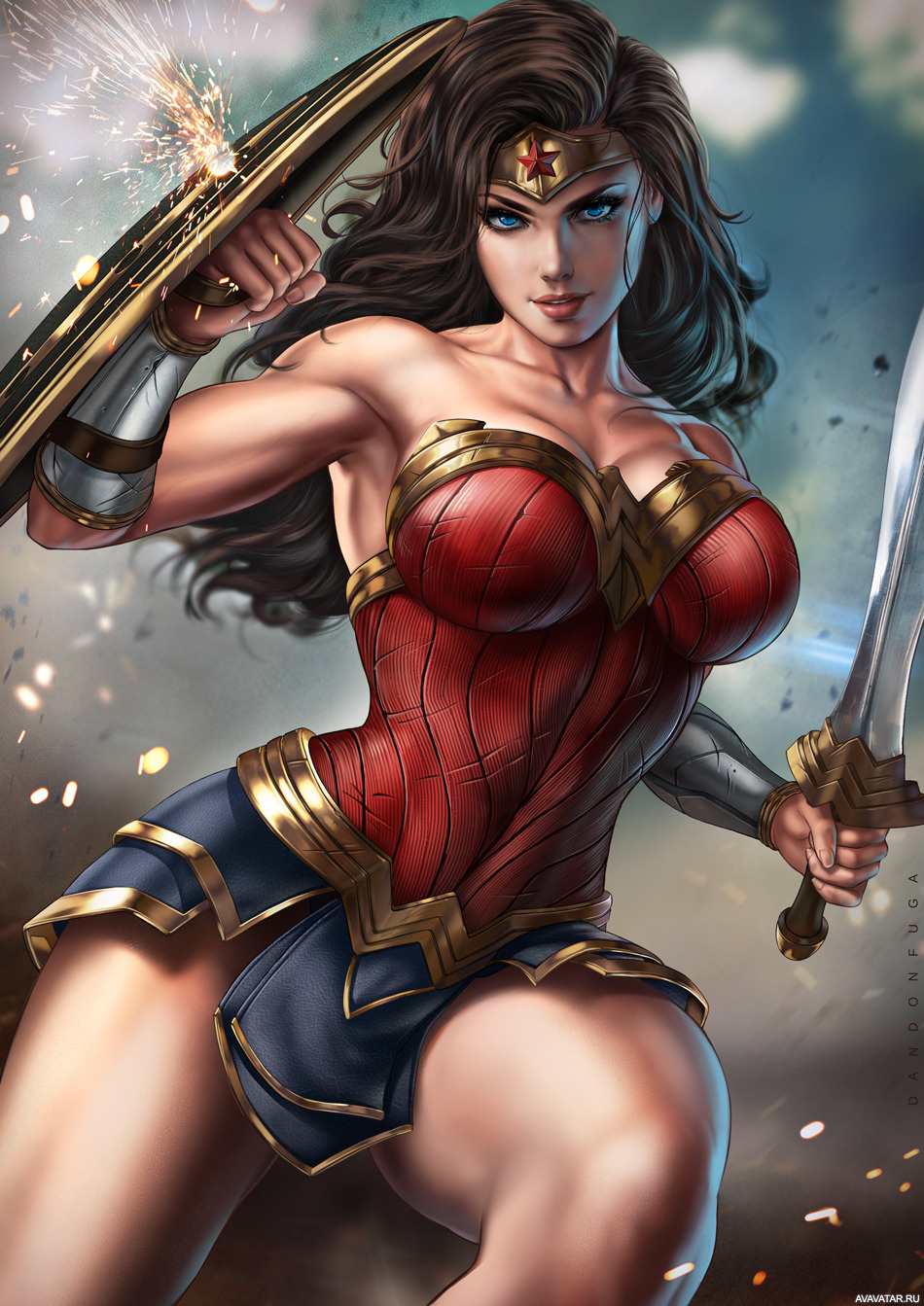 Компьютерные комиксы Wonder Woman