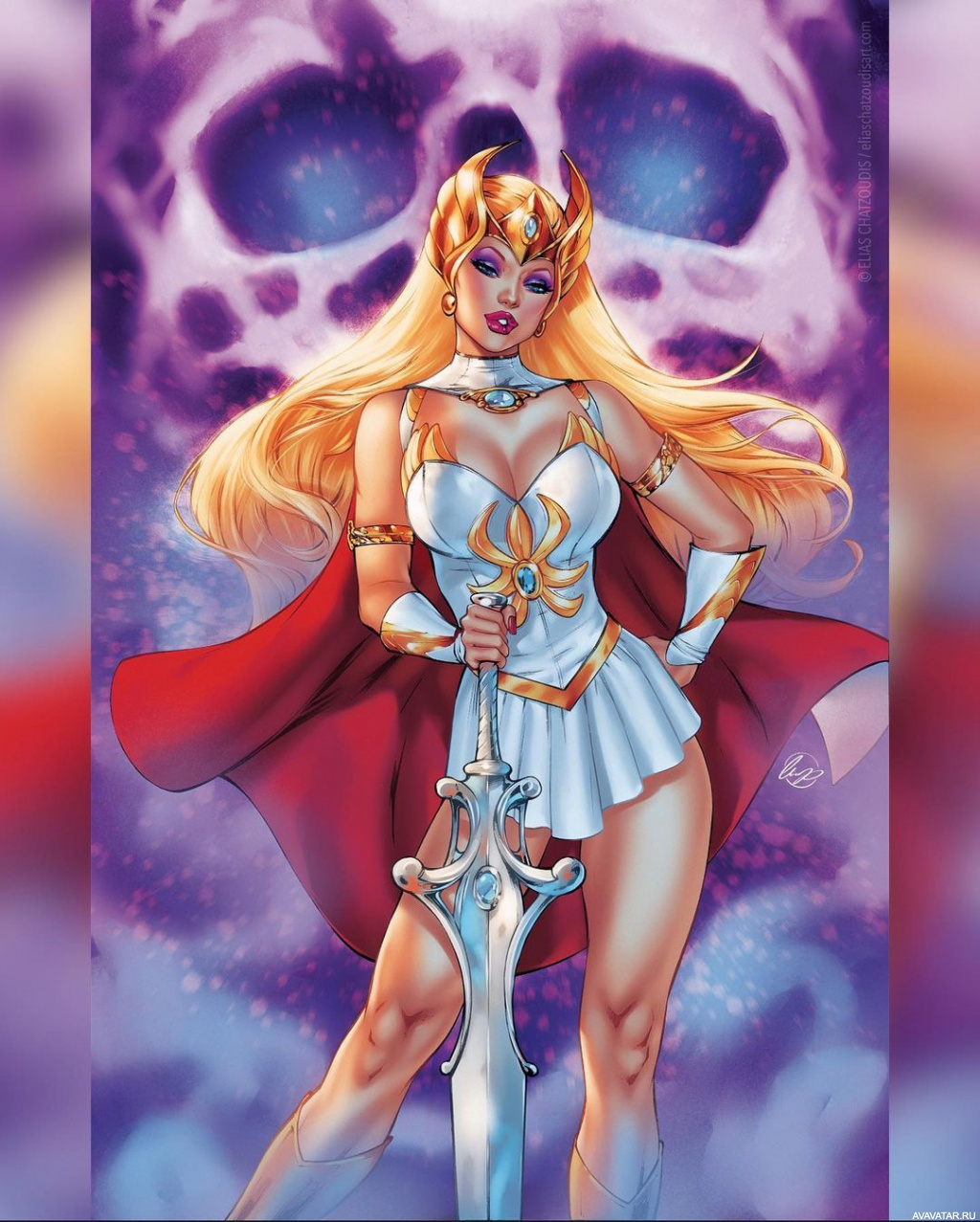 Иллюстрация персонажа She-Ra