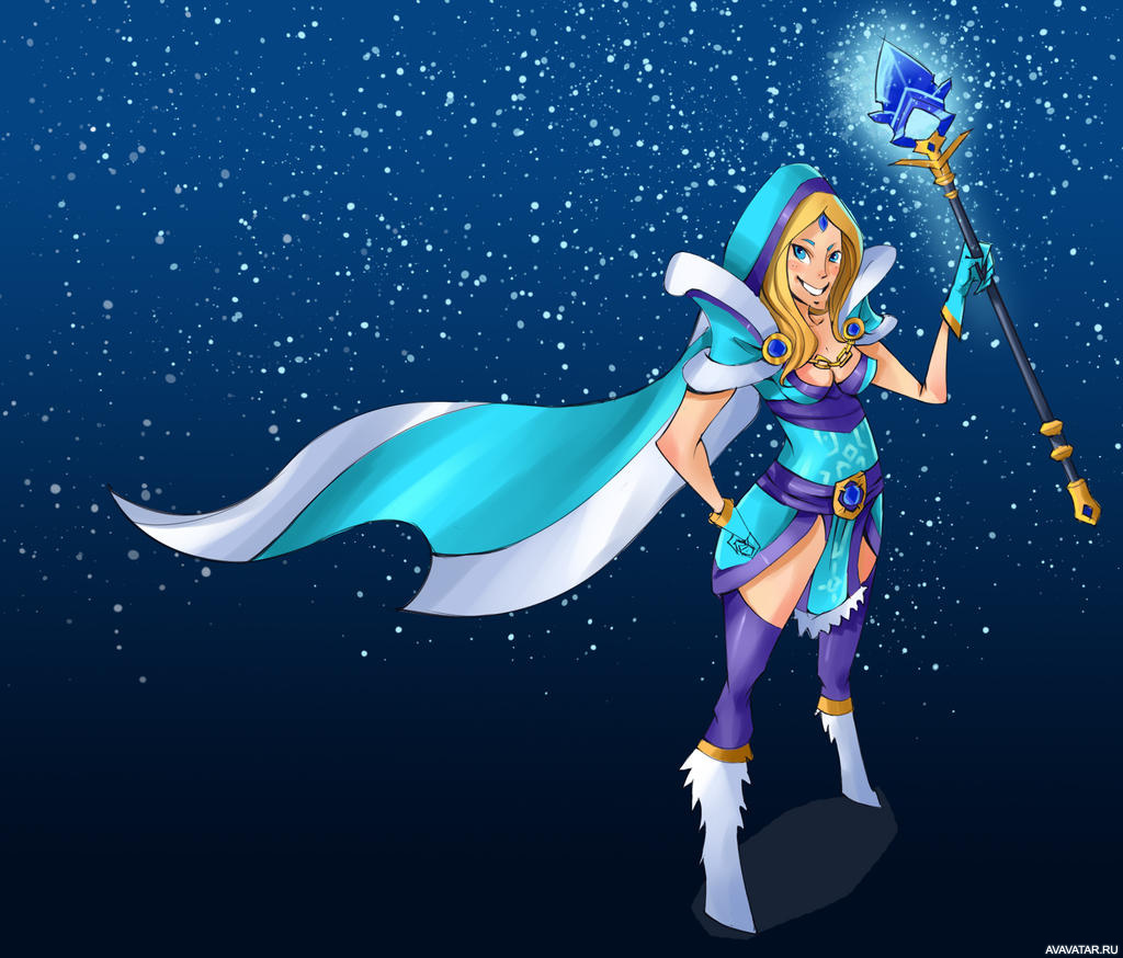 Crystal Maiden - волшебник игры