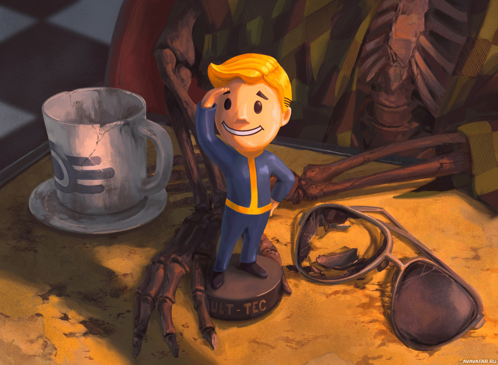 Коллекционные фигуры из серии видеоигр Fallout