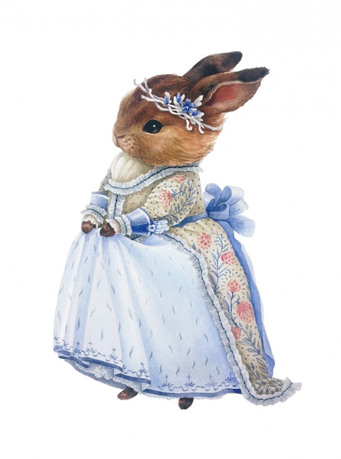 Заяц в платье